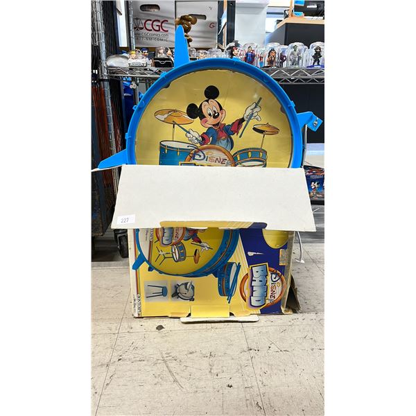 DISNEY CHILDRENS MICKEY MOUSE DRUM SET