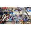Image 1 : SHELF OF DISNEY COLLECTIBLES - ASSORTED DOMEZ FIGURES, MICKEY MOUSE DIE CASTS, DISNEY FIGURES