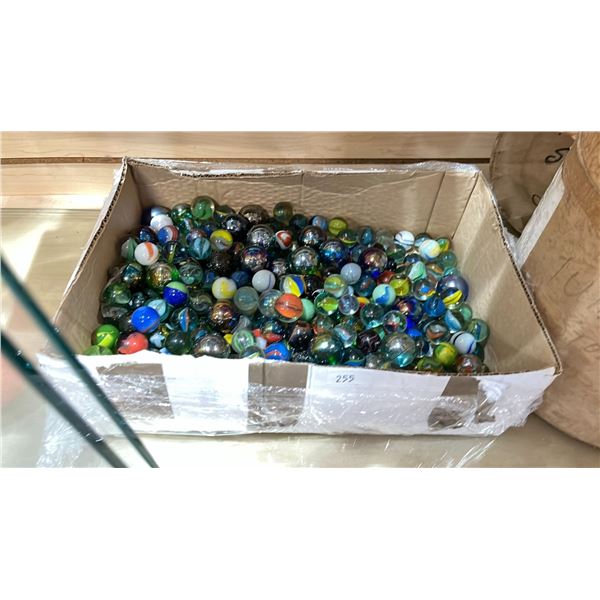 ASSORTED GLASS MARBLES
