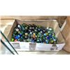 Image 1 : ASSORTED GLASS MARBLES