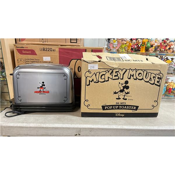 MICKEY MOUSE 2 SLICE POP UP TOASTER