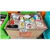 Image 1 : BOX OF ASSORTED DISNEY COLLECTIBLES