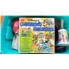 Image 2 : BIN OF ASSORTED DISNEY COLLECTIBLES *BIN INCLUDED*