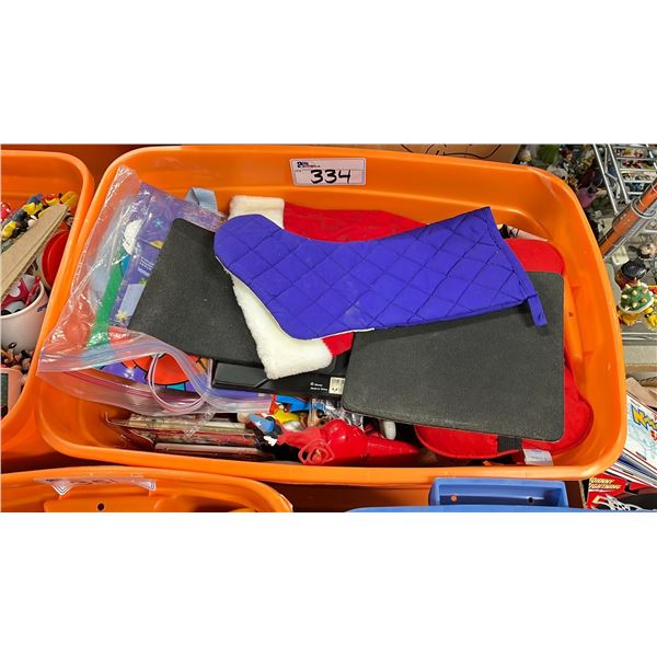 BIN OF ASSORTED DISNEY COLLECTIBLES *BIN INCLUDED*