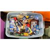 Image 1 : BIN OF ASSORTED DISNEY COLLECTIBLES *BIN INCLUDED*