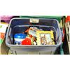 Image 1 : BIN OF ASSORTED DISNEY COLLECTIBLES *BIN INCLUDED*
