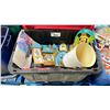 Image 1 : BIN OF ASSORTED DISNEY COLLECTIBLES *BIN INCLUDED*