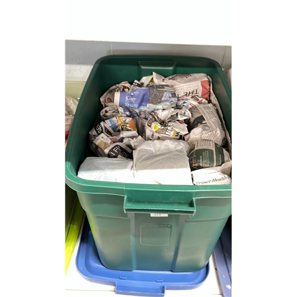 BIN OF ASSORTED DISNEY COLLECTIBLES *BIN INCLUDED*