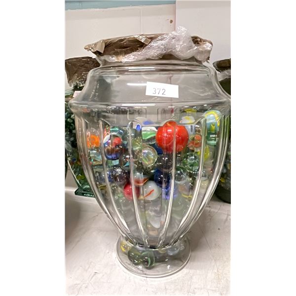 ASSORTED GLASS MARBLES