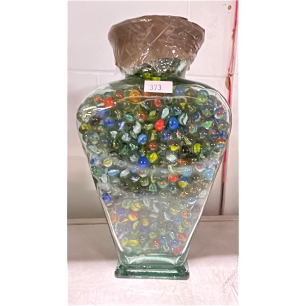 ASSORTED GLASS MARBLES