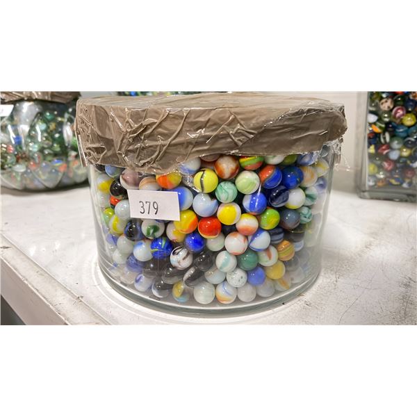 ASSORTED GLASS MARBLES