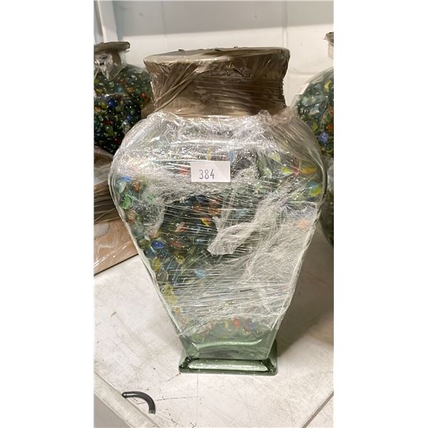 ASSORTED GLASS MARBLES