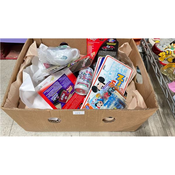 BOX OF DISNEY COLLECTIBLES