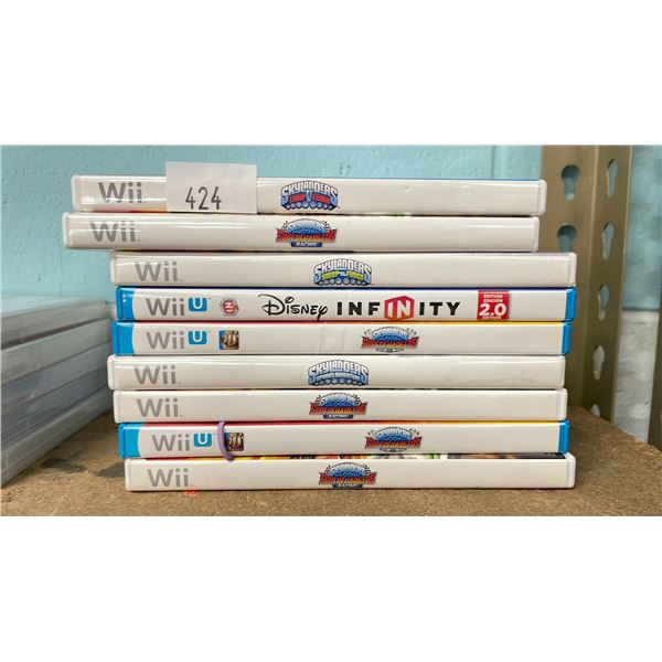 ASSORTED WII GAMES