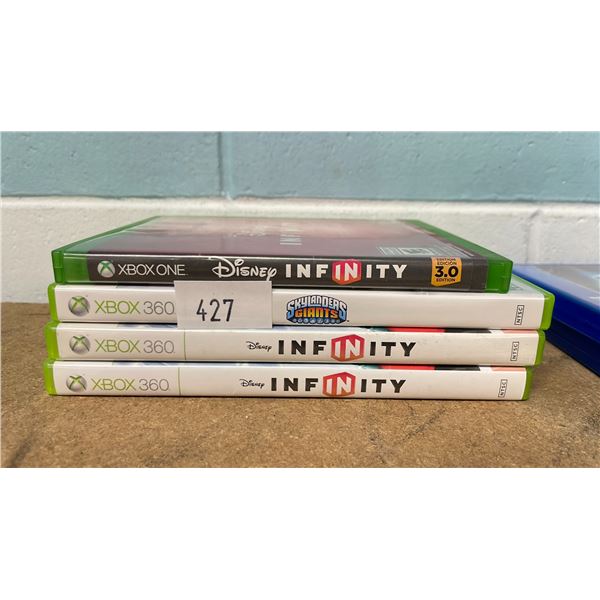 XBOX 360 GAMES & ONE XBOX 1 GAME