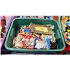 Image 1 : BIN OF ASSORTED DISNEY COLLECTIBLES *BIN INCLUDED*