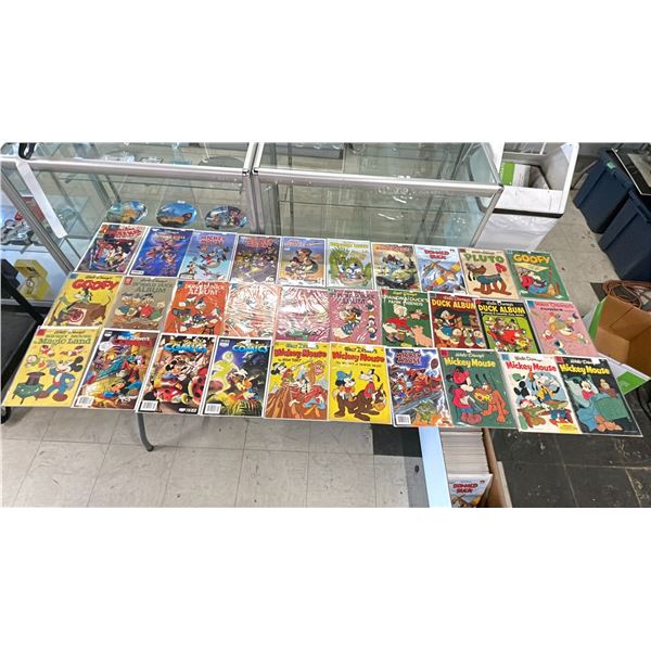 BOX OF WALT DISNEY COMICS