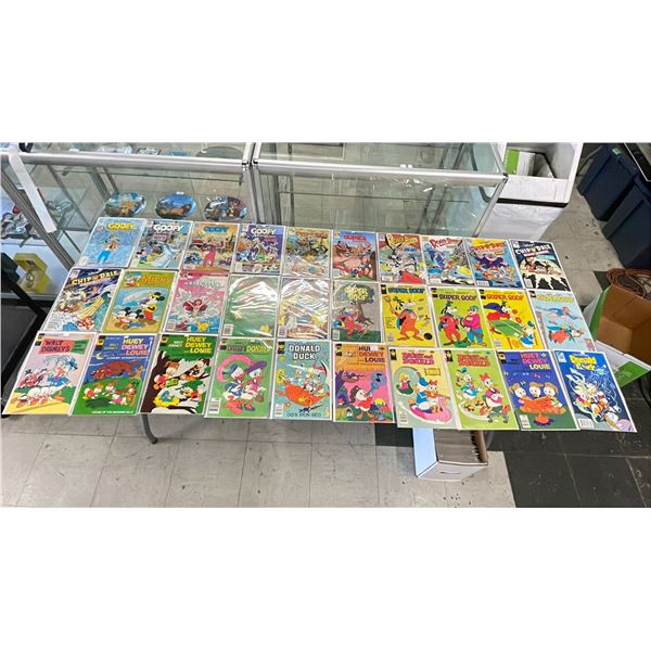 BOX OF WALT DISNEY COMICS