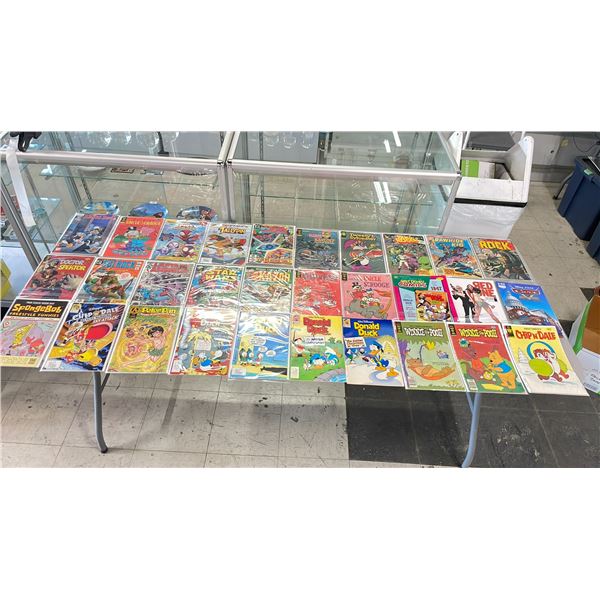 BOX OF WALT DISNEY & OTHER COMICS