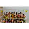 Image 2 : DISPLAY CASE OF DISNEY MCDONALDS TOY FIGURINES
