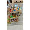 Image 5 : DISPLAY CASE OF DISNEY MCDONALDS TOY FIGURINES