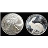 Image 1 : 2024 ASE, 1 OZ .999 SILVER ROUND YOT RABBIT