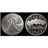 Image 1 : 2025 ASE, HAPPY BIRTHDAY 1 OZ .999 SILVER ROUND