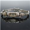 Image 3 : 2.5 CTW Gruen Platinum and 14K White Gold Diamond Watch