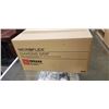 Image 2 : NEW CASE OF MICROFLEX DIAMOND GRIP LATEX GLOVES, SIZE LARGE