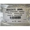Image 2 : TWO ROLLS OF CLEAR VENTED POLY BAGS 30X22X72