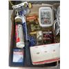 Image 3 : TWO TRAYS OF HARDWARE, WASHERS CRACK FILLER AND MORE