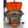 Image 2 : TOOL BOX AND TACKLE BOX WITH CONTENTS