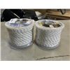Image 1 : 2 SPOOLS OF CORD ROPE, 200FT