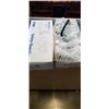 Image 1 : TWO BOXES OF VARIOUS NEW PPE, GOGGLES, MASKS
