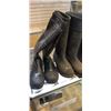 Image 2 : THREE PAIRS OF STEEL TOED RUBBER BOOTS SIZE 9,SIZE 10 AND SIZE 11
