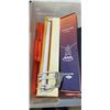 Image 2 : TOTE OF CORD REELS, PIPE CUTTERS, SAW BLADE AND NEW 7 IN 1 BBQ SPATULA