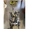 Image 1 : TRUNK MOUNT BICYCLE CARRIER AND TWO DISTANCE WHEELS