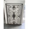 Image 2 : 30" INTERIOR DOOR WITH HARDWARE AND METAL DECOR