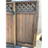 Image 2 : THREE FENCE DOORS. ONE WITH HINGES