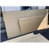 Image 1 : 14 SHEETS OF PEGBOARD WITH BOX OF PEGBOARD HOOKS 12 ARE FULL OF SHEETS
