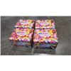 Image 1 : 4 BOXES OF NEW RAINBOW FLOWER LOLLIPOPS 36 PER BOX
