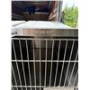Image 2 : 2 STAINLESS PET KENNELS, WITH LOCKING DOOR, SHOR-LINE KCMO BRAND, 18X18 INCH AND 28 DEEP