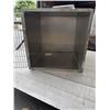 Image 2 : STAINLESS PET KENNELL, WITH LOCKING DOOR, SHOR-LINE KCMO BRAND, 30X30 INCH AND 28 DEEP