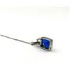 Image 1 : FASHION JEWELLERY CZ PENDANT WITH STERLING SILVER CHAIN, RETAIL $150.00.