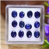 Image 1 : ($8,565 APPRAISAL) - 5.71 CT CERTIFIED KASHMIR BLUE SAPPHIRE GEMSTONE PARCEL