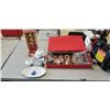Image 1 : TEA SET FROM HOLLAND, EASTER SHADOW BOX AND DISPLAY