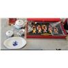 Image 2 : TEA SET FROM HOLLAND, EASTER SHADOW BOX AND DISPLAY