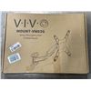 Image 1 : VIVO PREMIUM SILVER PNEUMTAIC ARM FULL MOTION TV WALL MOUNT