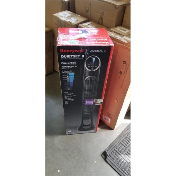 HONEYWELL QUIET SET 40" 5 SPEED OSCILLATING FAN - TESTED WORKING, RETAIL $99