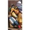 Image 2 : BOX OF VARIOUS DUCK DECOYS